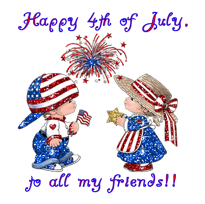 July4thHappytoallfriends.gif